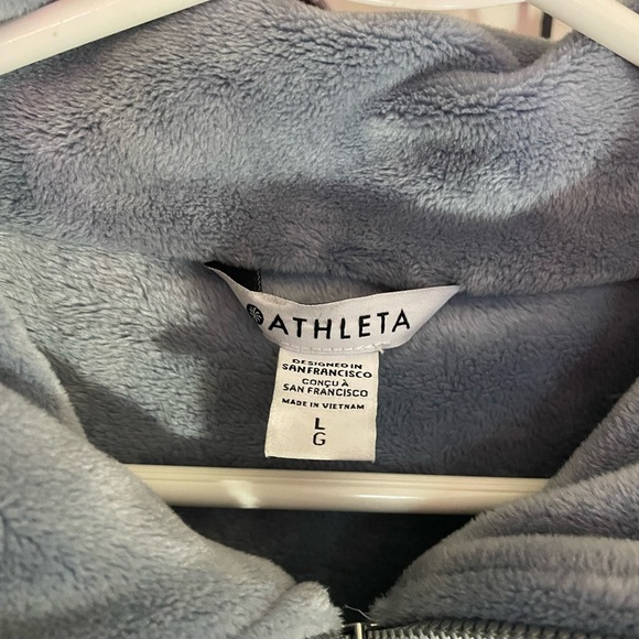 Athleta Recover Cozy Karma Full Zip Sweatshirt - Picture 4 of 7